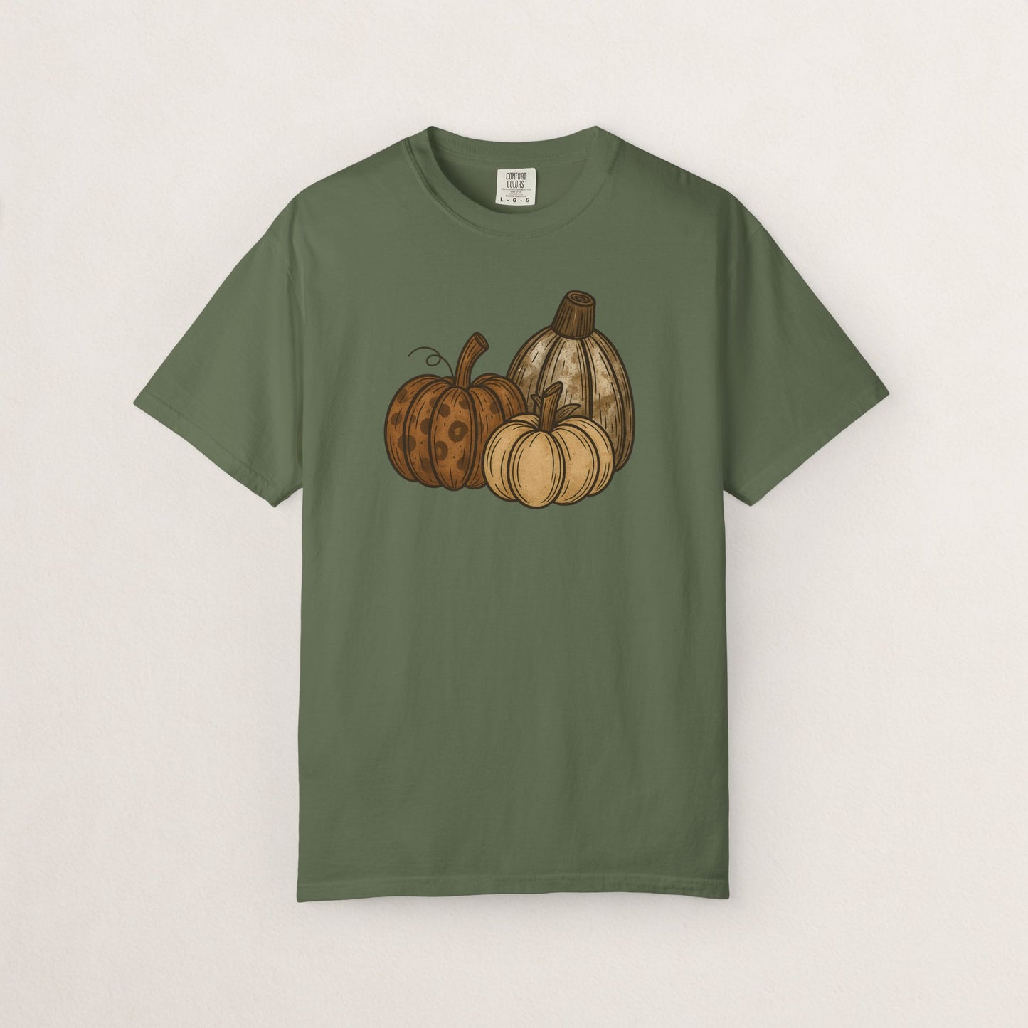 Autumn Pumpkin Unisex T-Shirt, Fall Fashion, Harvest Tee, Halloween Gift, Cozy Casual Wear, Seasonal Style