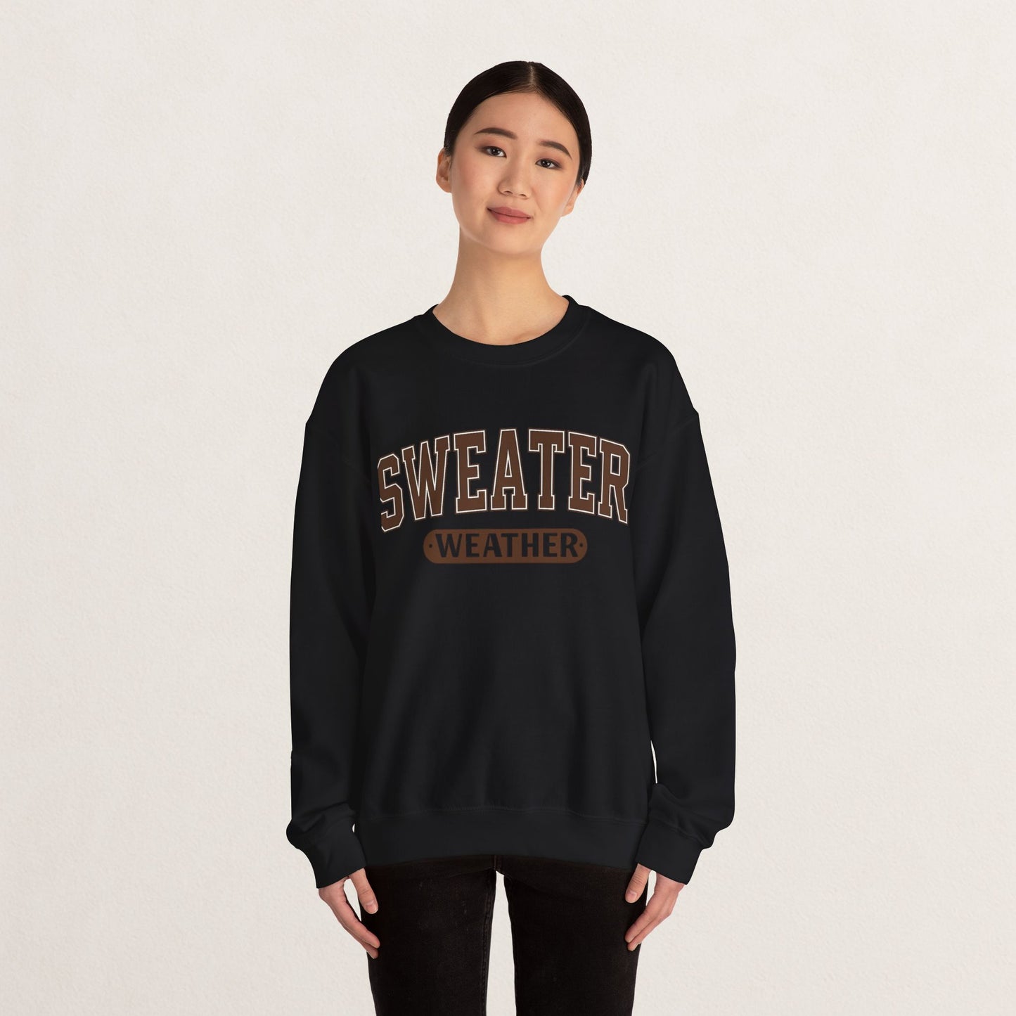 Cozy Sweatshirt for Autumn Vibes, Perfect for Casual Outings, Gift for Friends, Fun Fall Layering, Sweater Weather Apparel