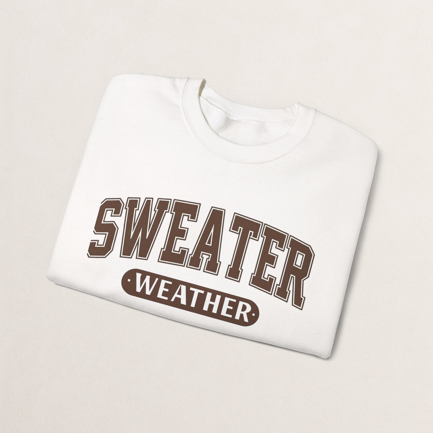 Cozy Sweatshirt for Autumn Vibes, Perfect for Casual Outings, Gift for Friends, Fun Fall Layering, Sweater Weather Apparel