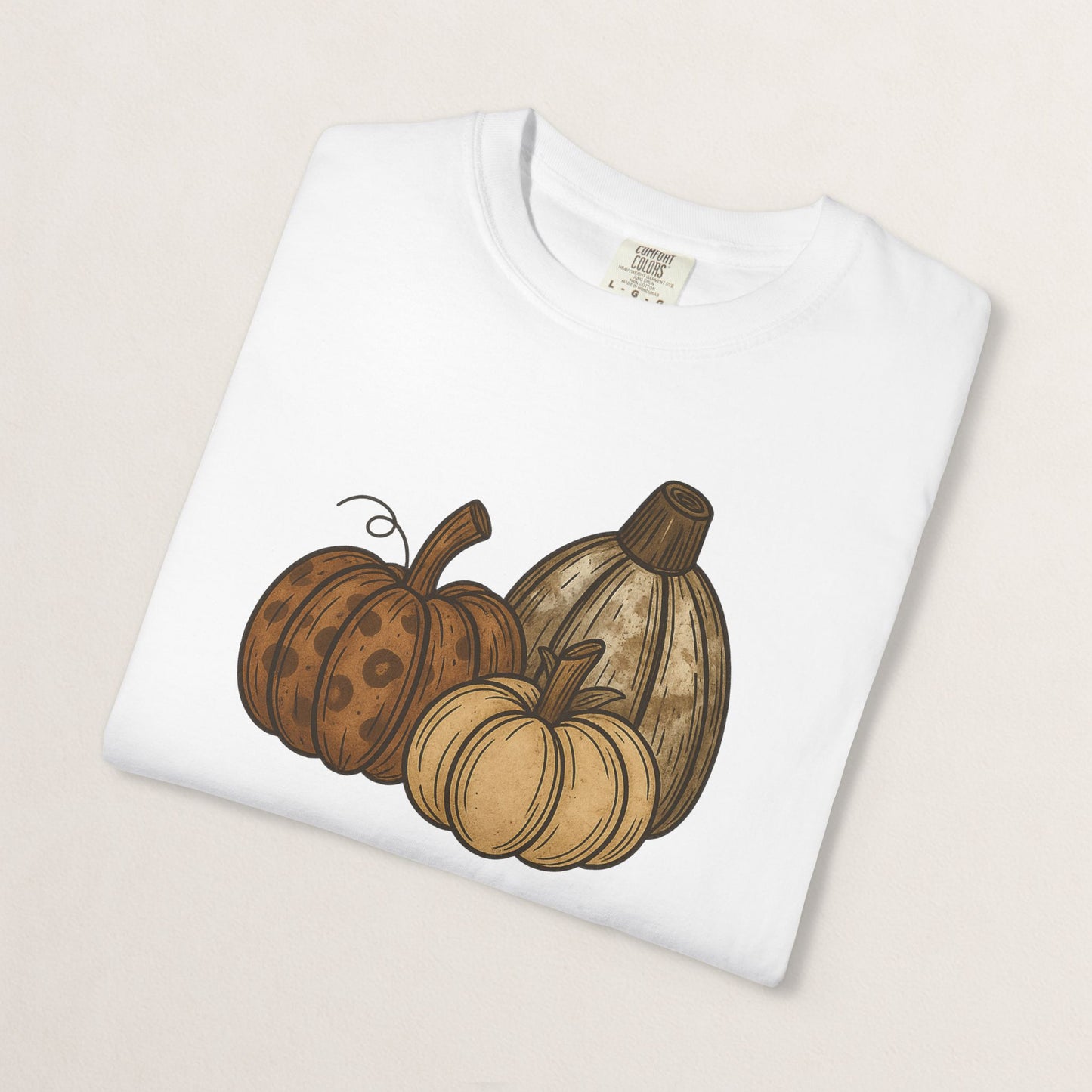 Autumn Pumpkin Unisex T-Shirt, Fall Fashion, Harvest Tee, Halloween Gift, Cozy Casual Wear, Seasonal Style