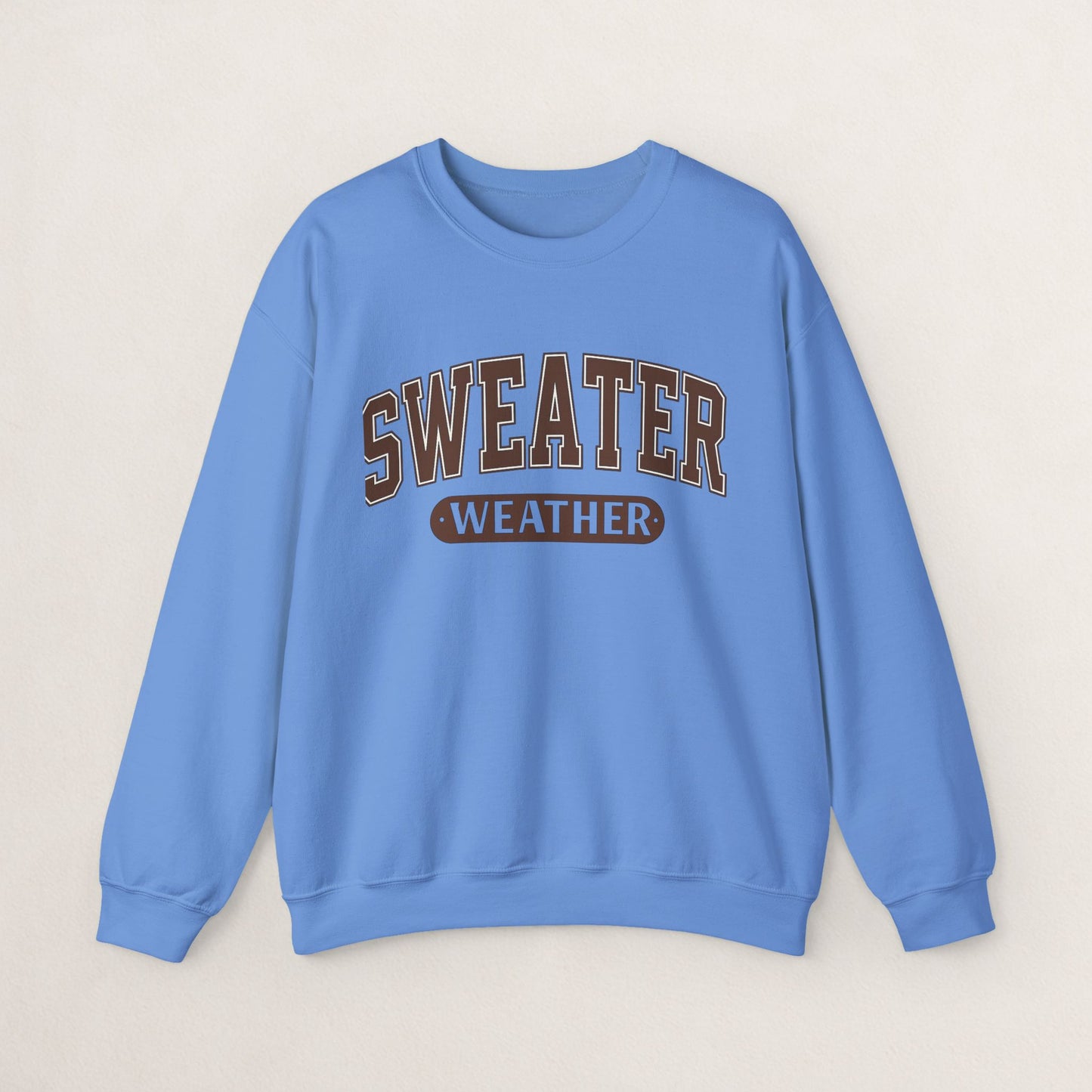 Cozy Sweatshirt for Autumn Vibes, Perfect for Casual Outings, Gift for Friends, Fun Fall Layering, Sweater Weather Apparel