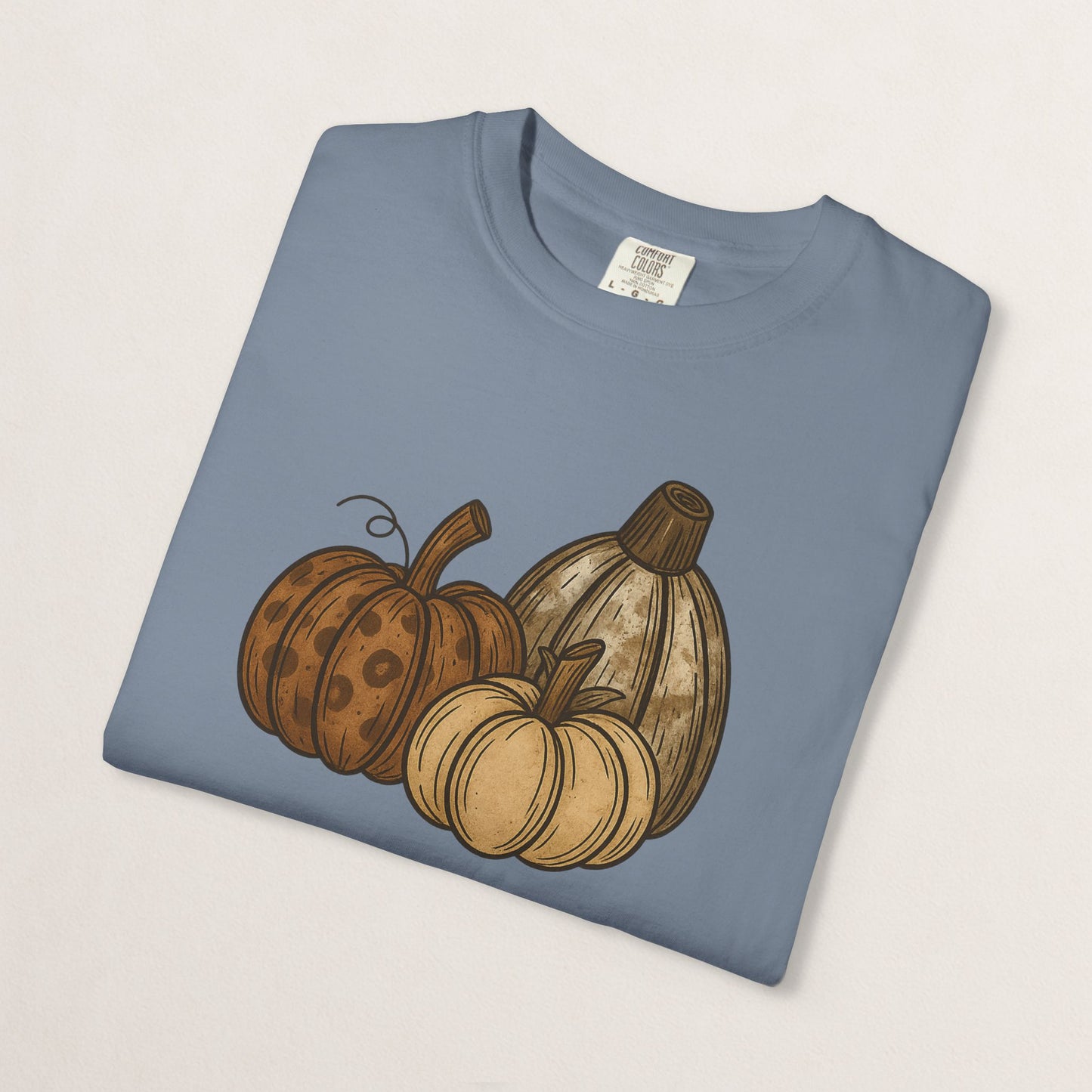Autumn Pumpkin Unisex T-Shirt, Fall Fashion, Harvest Tee, Halloween Gift, Cozy Casual Wear, Seasonal Style