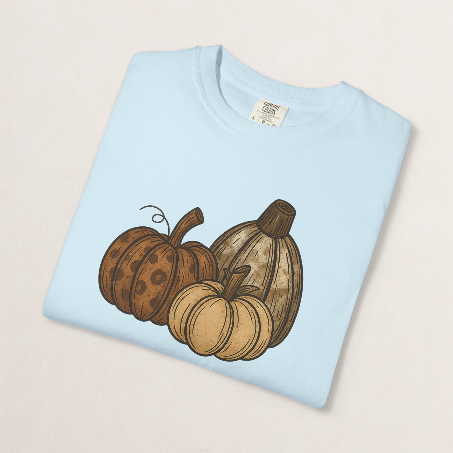 Autumn Pumpkin Unisex T-Shirt, Fall Fashion, Harvest Tee, Halloween Gift, Cozy Casual Wear, Seasonal Style