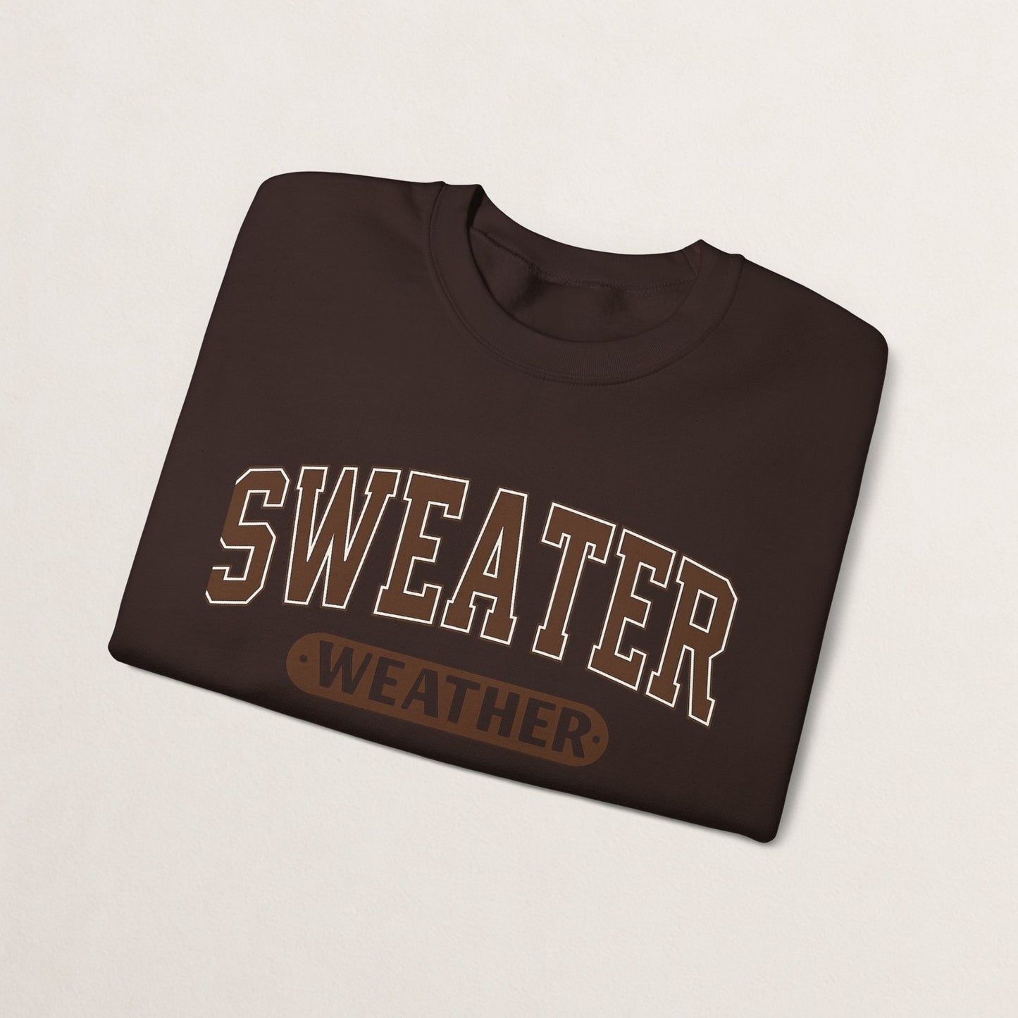 Cozy Sweatshirt for Autumn Vibes, Perfect for Casual Outings, Gift for Friends, Fun Fall Layering, Sweater Weather Apparel