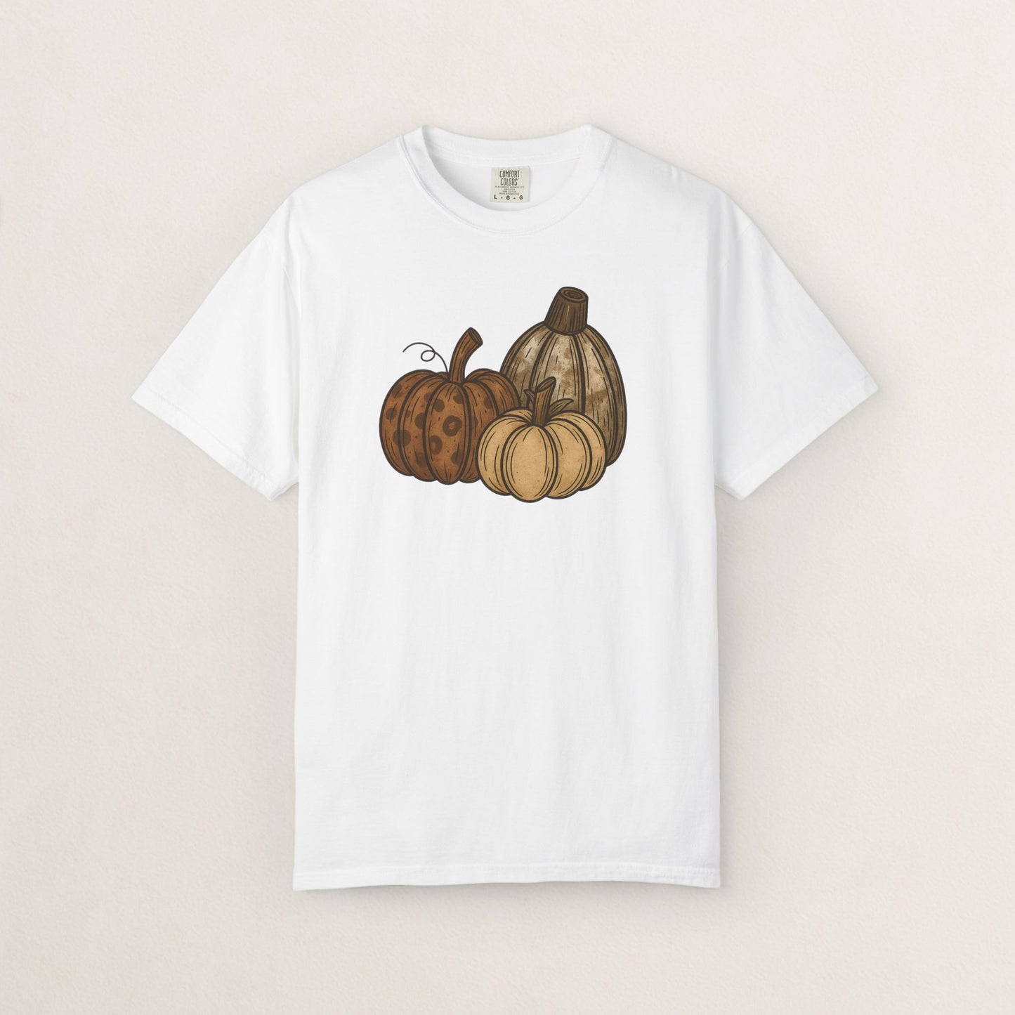 Autumn Pumpkin Unisex T-Shirt, Fall Fashion, Harvest Tee, Halloween Gift, Cozy Casual Wear, Seasonal Style