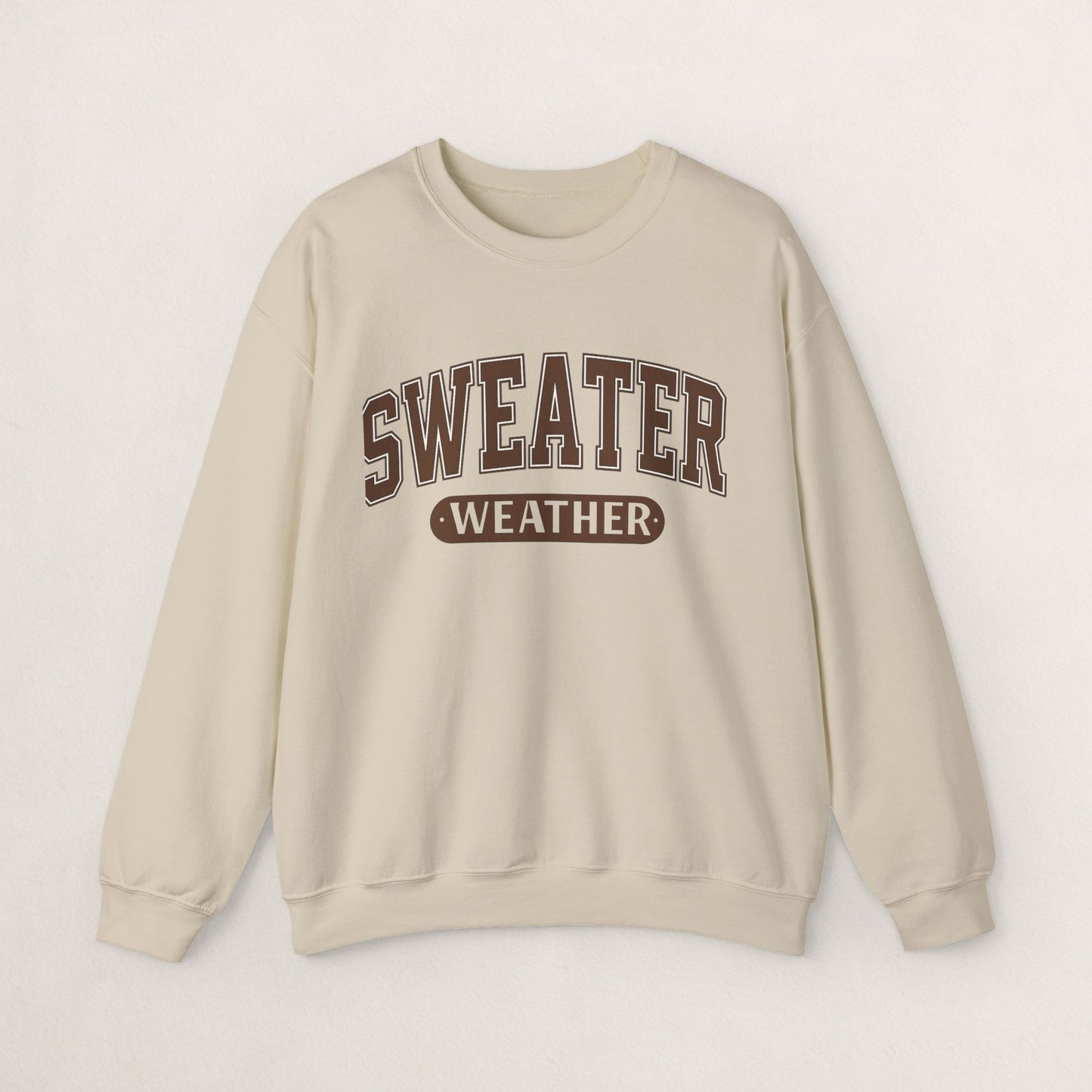 Cozy Sweatshirt for Autumn Vibes, Perfect for Casual Outings, Gift for Friends, Fun Fall Layering, Sweater Weather Apparel