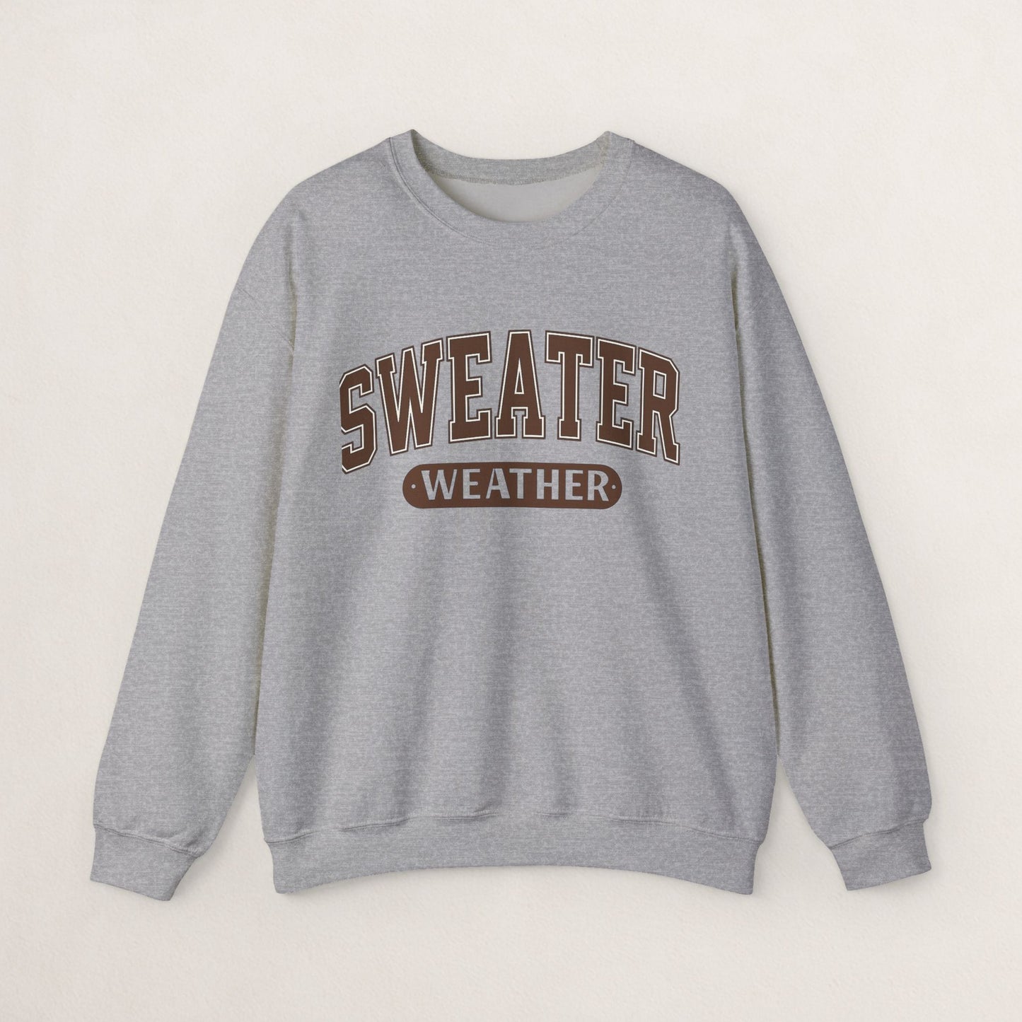 Cozy Sweatshirt for Autumn Vibes, Perfect for Casual Outings, Gift for Friends, Fun Fall Layering, Sweater Weather Apparel