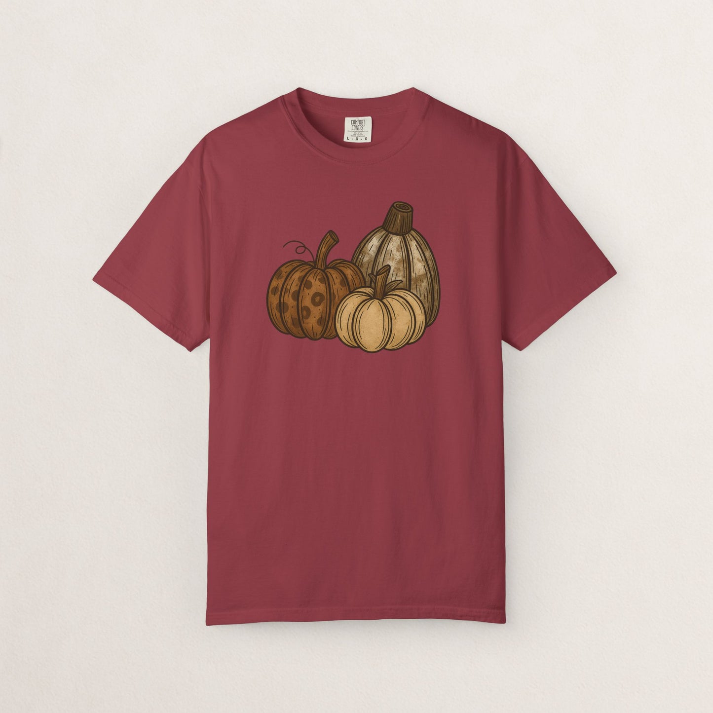 Autumn Pumpkin Unisex T-Shirt, Fall Fashion, Harvest Tee, Halloween Gift, Cozy Casual Wear, Seasonal Style