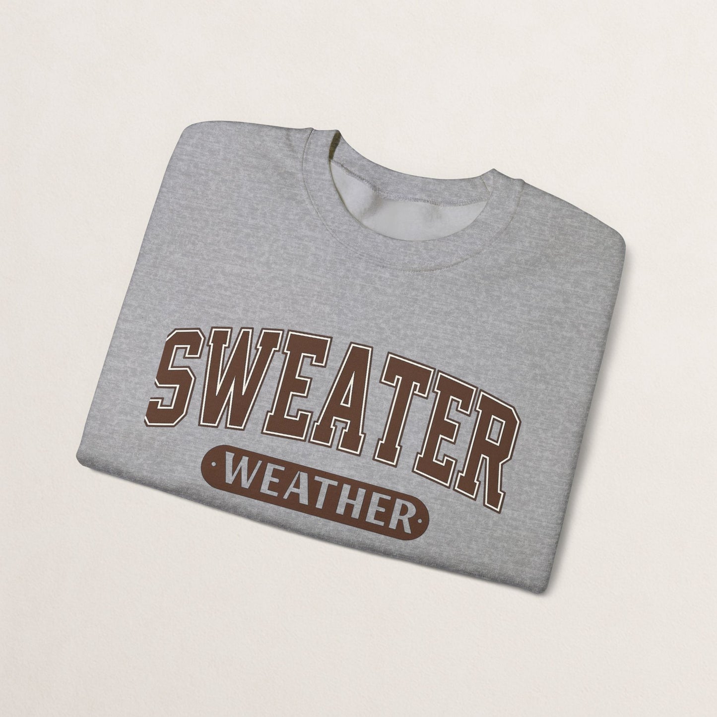 Cozy Sweatshirt for Autumn Vibes, Perfect for Casual Outings, Gift for Friends, Fun Fall Layering, Sweater Weather Apparel