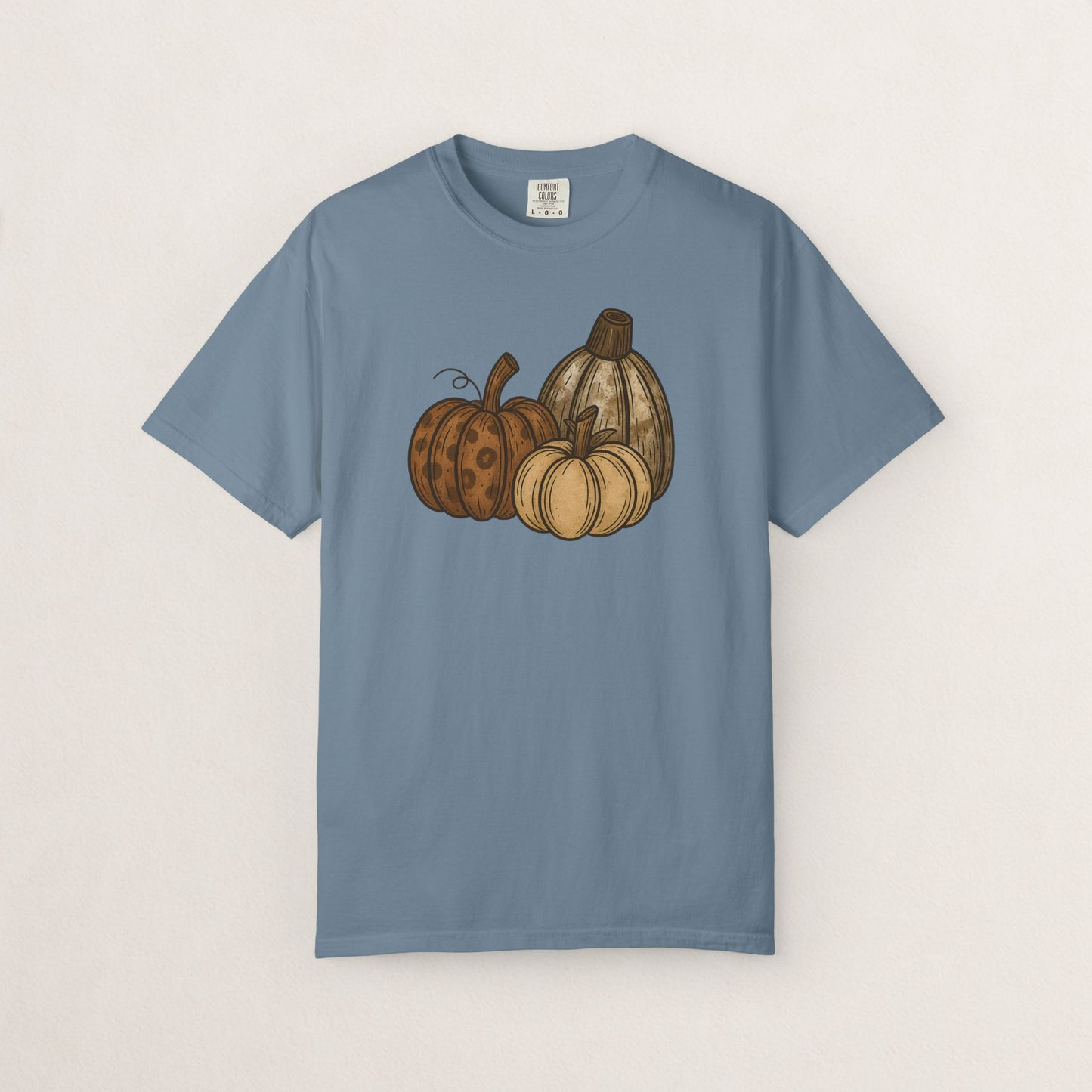 Autumn Pumpkin Unisex T-Shirt, Fall Fashion, Harvest Tee, Halloween Gift, Cozy Casual Wear, Seasonal Style