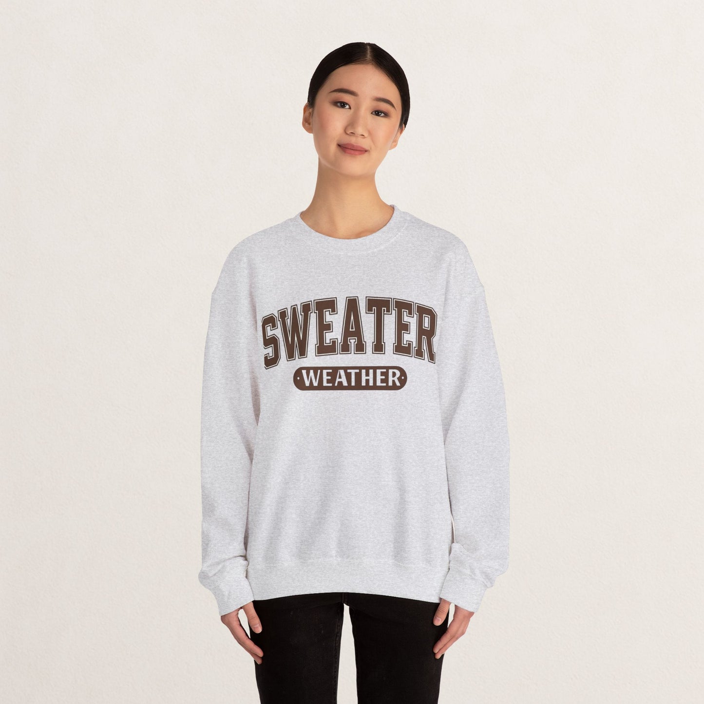 Cozy Sweatshirt for Autumn Vibes, Perfect for Casual Outings, Gift for Friends, Fun Fall Layering, Sweater Weather Apparel