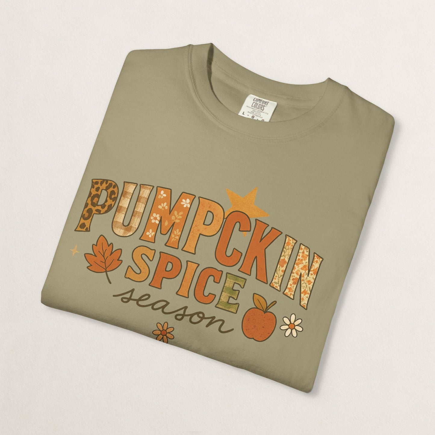 Pumpkin Spice Season T-Shirt, Fall T-Shirt, Autumn Apparel, Cozy Shirt, Harvest Tee, Cute Gift for Pumpkin Lovers