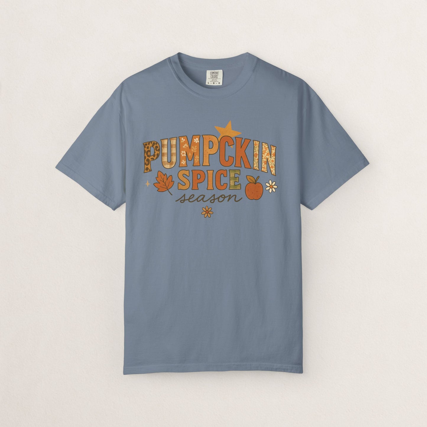 Pumpkin Spice Season T-Shirt, Fall T-Shirt, Autumn Apparel, Cozy Shirt, Harvest Tee, Cute Gift for Pumpkin Lovers