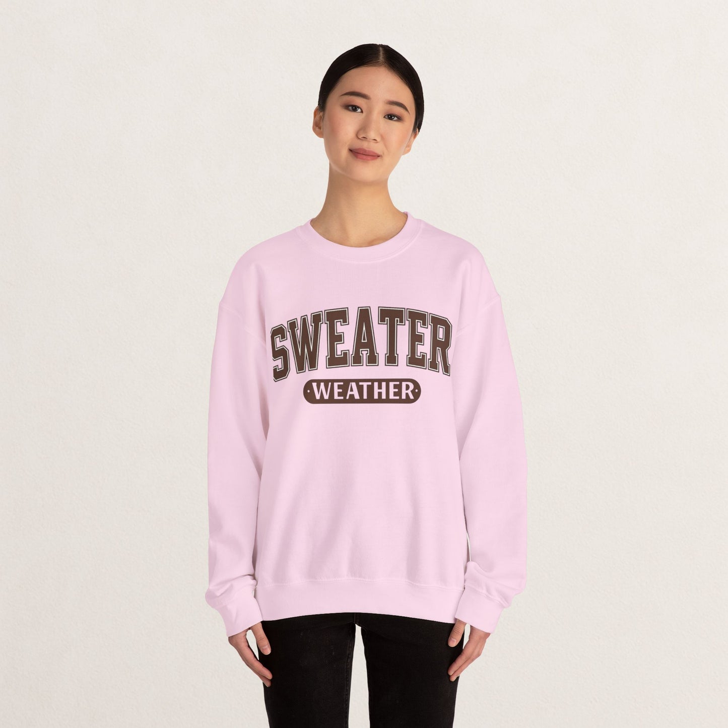 Cozy Sweatshirt for Autumn Vibes, Perfect for Casual Outings, Gift for Friends, Fun Fall Layering, Sweater Weather Apparel