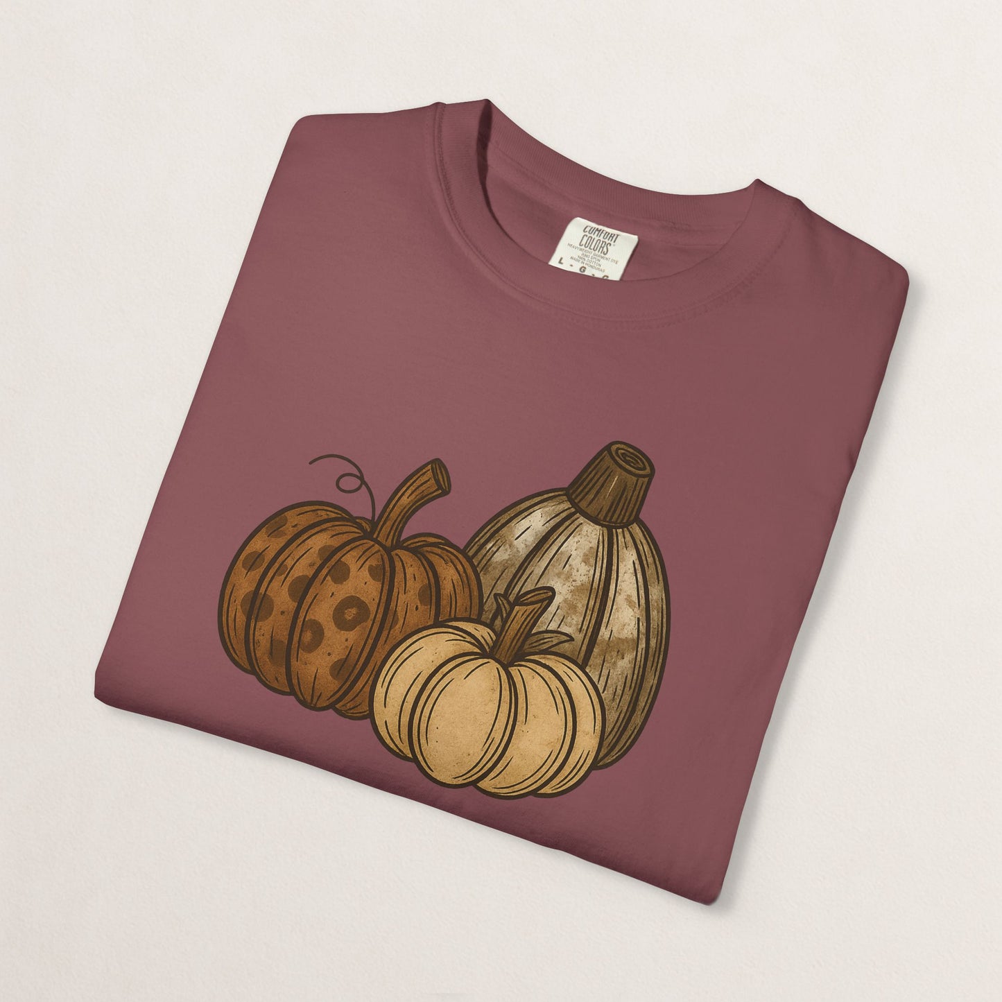 Autumn Pumpkin Unisex T-Shirt, Fall Fashion, Harvest Tee, Halloween Gift, Cozy Casual Wear, Seasonal Style