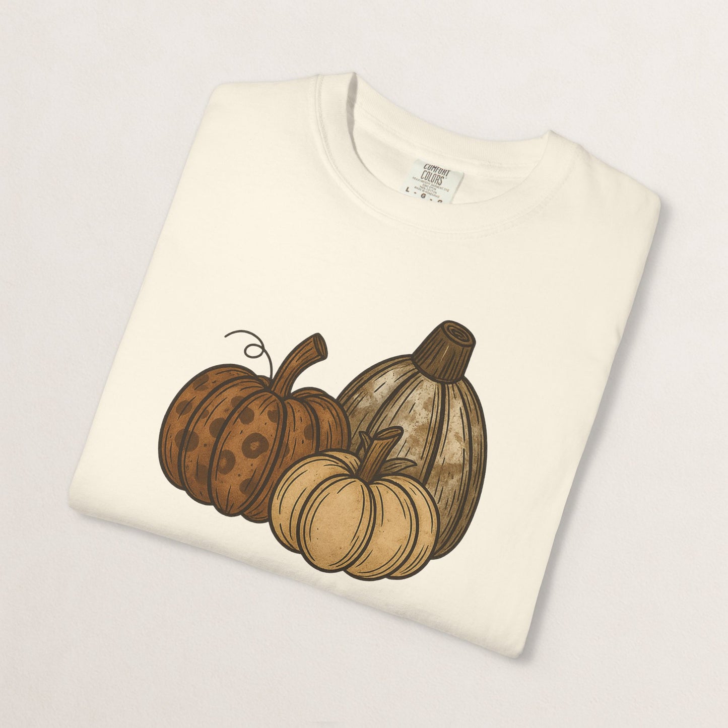Autumn Pumpkin Unisex T-Shirt, Fall Fashion, Harvest Tee, Halloween Gift, Cozy Casual Wear, Seasonal Style