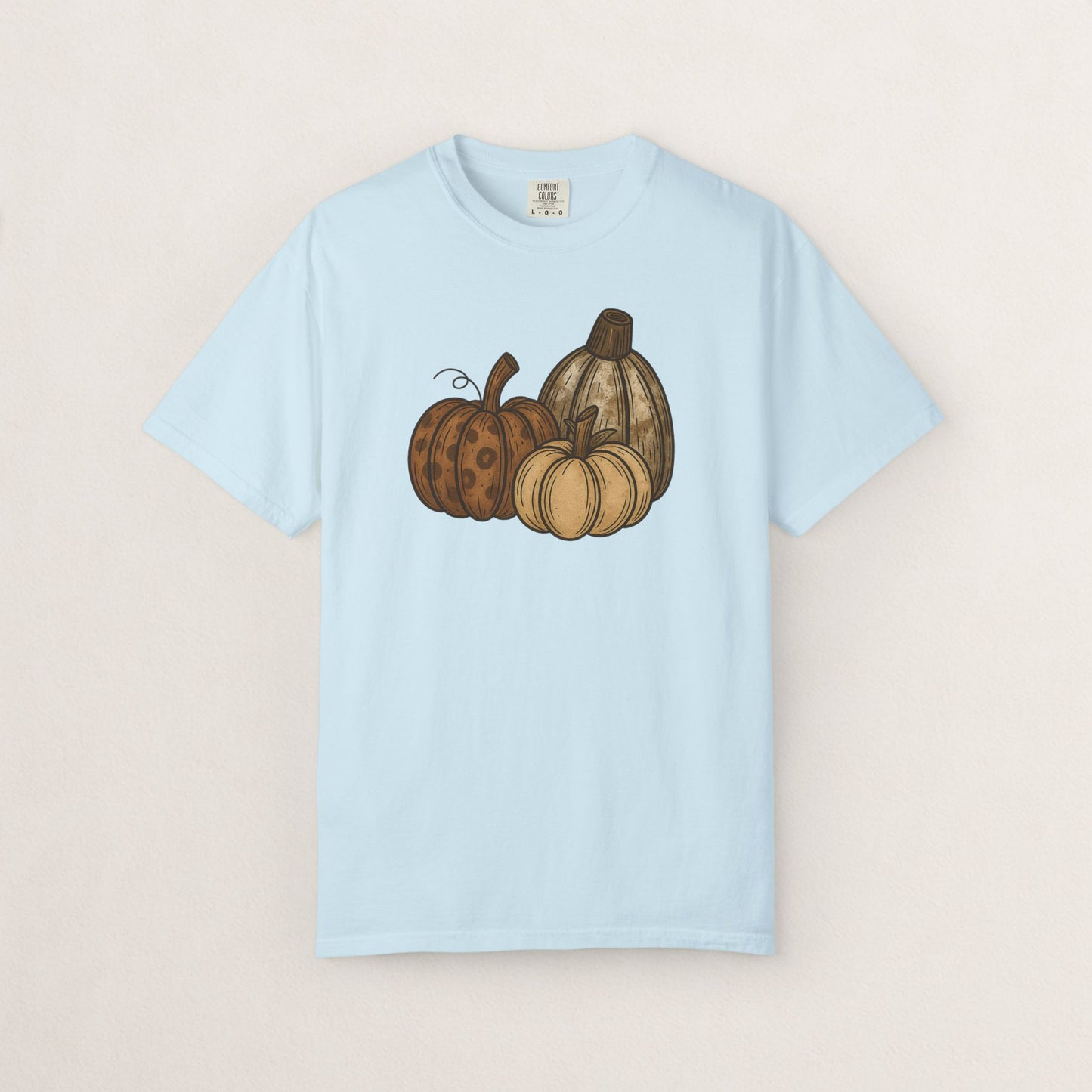 Autumn Pumpkin Unisex T-Shirt, Fall Fashion, Harvest Tee, Halloween Gift, Cozy Casual Wear, Seasonal Style