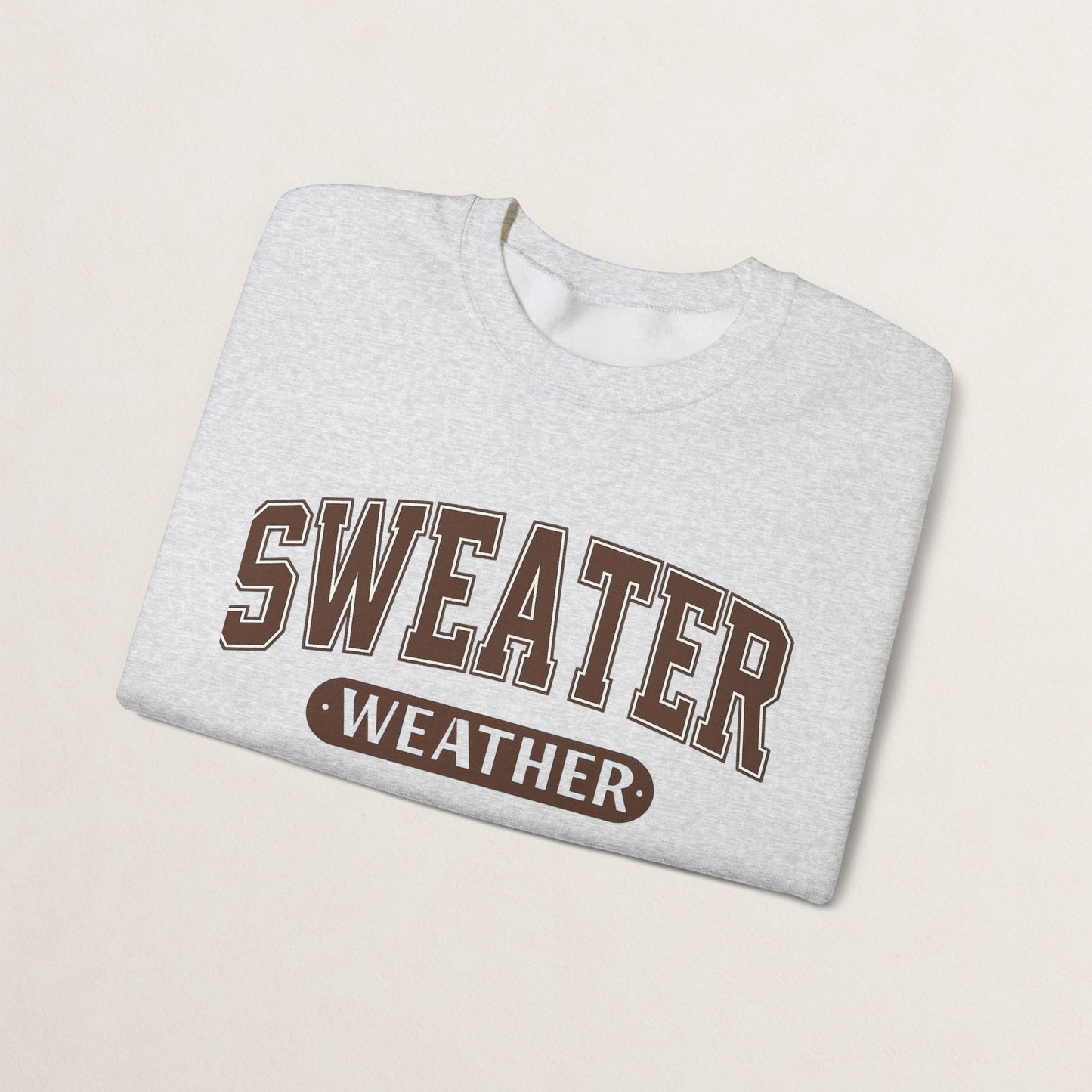 Cozy Sweatshirt for Autumn Vibes, Perfect for Casual Outings, Gift for Friends, Fun Fall Layering, Sweater Weather Apparel