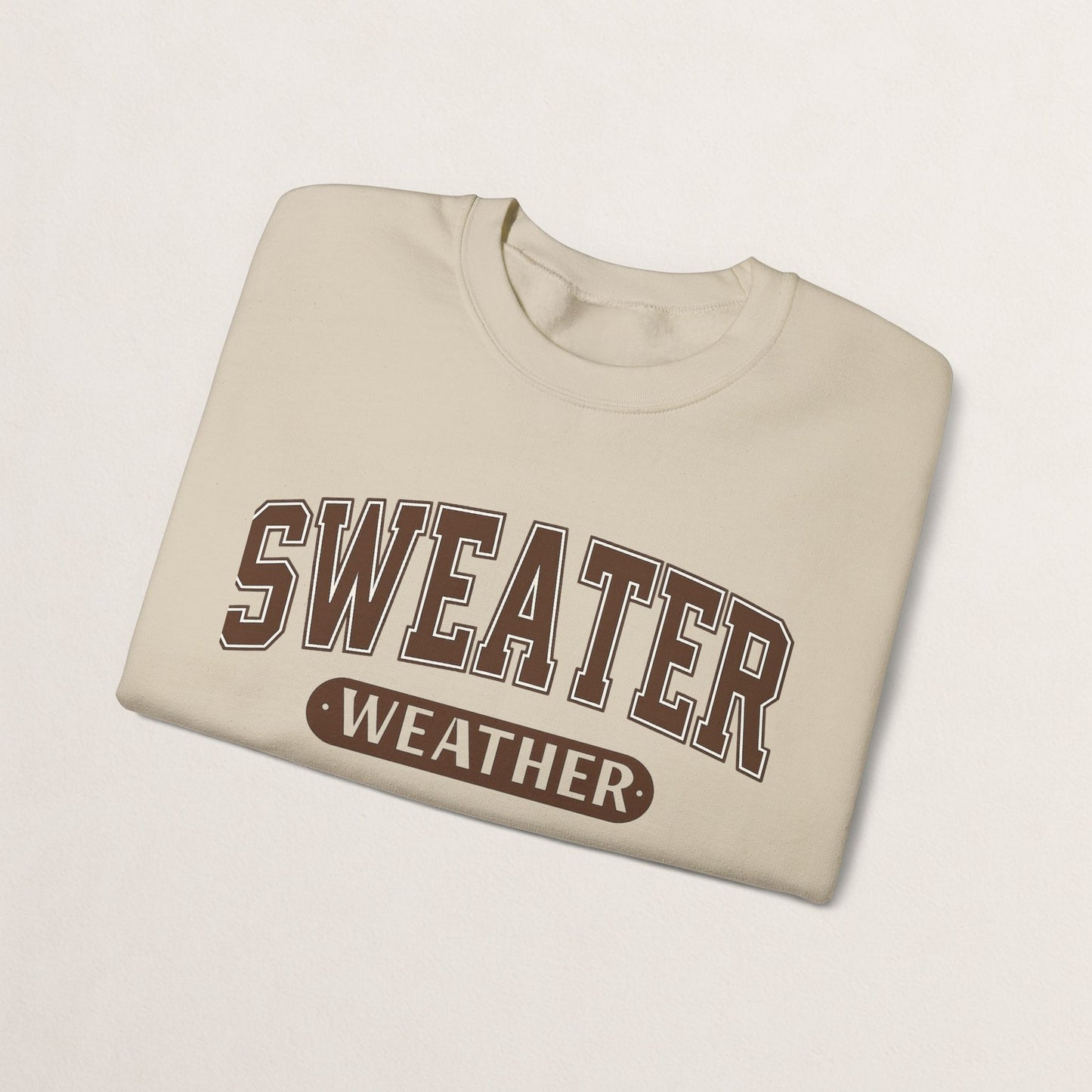 Cozy Sweatshirt for Autumn Vibes, Perfect for Casual Outings, Gift for Friends, Fun Fall Layering, Sweater Weather Apparel