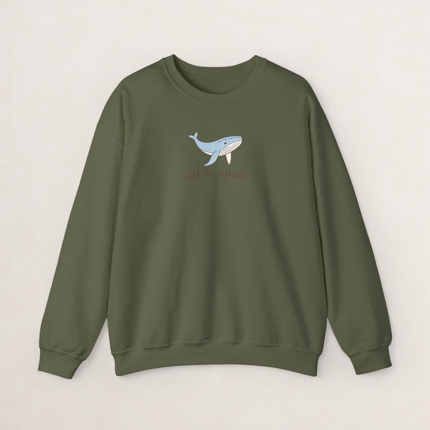 Whale-Themed Unisex Crewneck Sweatshirt, Cozy Pullover for Sea Lovers, Whale Gift for Ocean Enthusiasts, Casual Everyday Wear, Cute [...]