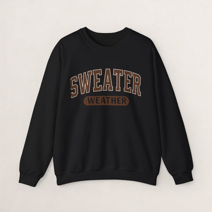 Cozy Sweatshirt for Autumn Vibes, Perfect for Casual Outings, Gift for Friends, Fun Fall Layering, Sweater Weather Apparel