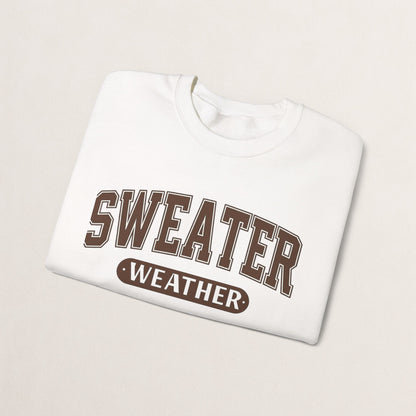 Cozy Sweatshirt for Autumn Vibes, Perfect for Casual Outings, Gift for Friends, Fun Fall Layering, Sweater Weather Apparel