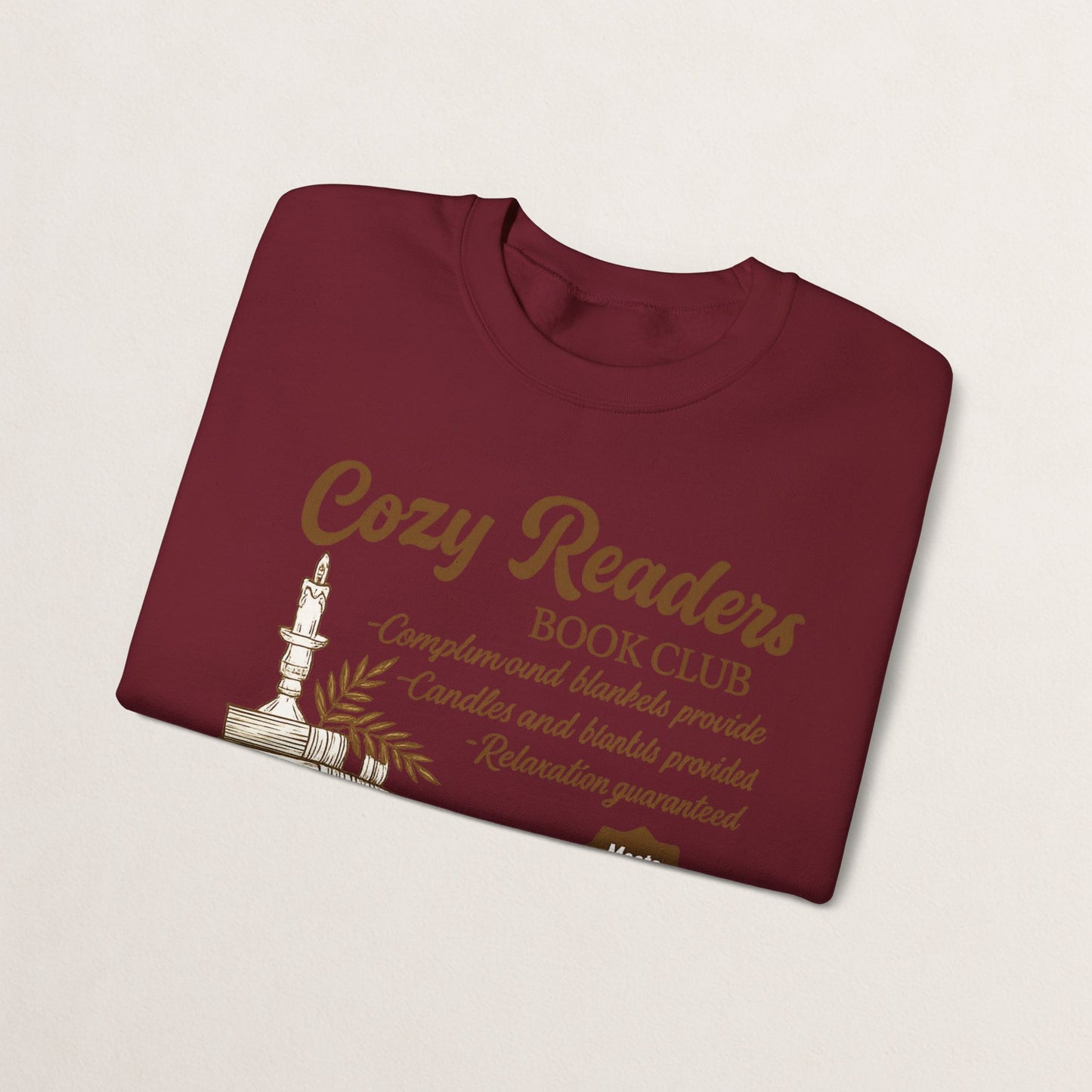 Cozy Readers Book Club Sweatshirt, Perfect Gift for Book Lovers, Reading Group Apparel, Cozy and Comfy Style, Great for Fall Gatherings