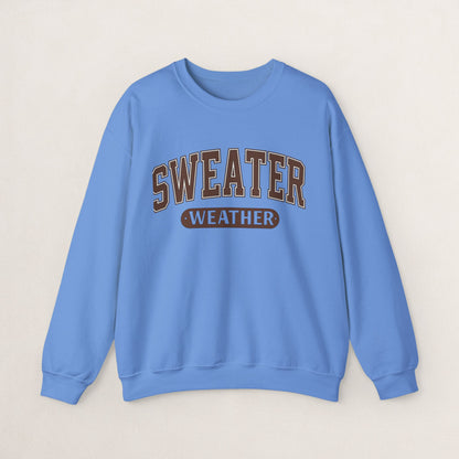 Cozy Sweatshirt for Autumn Vibes, Perfect for Casual Outings, Gift for Friends, Fun Fall Layering, Sweater Weather Apparel