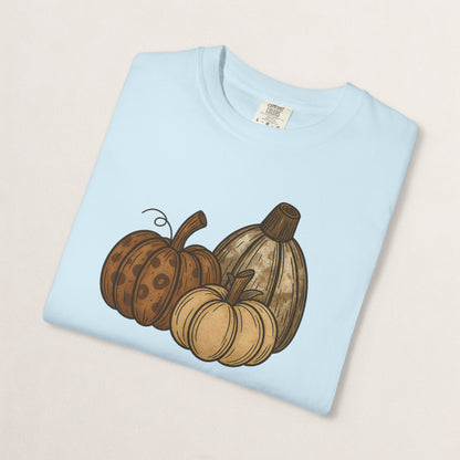 Autumn Pumpkin Unisex T-Shirt, Fall Fashion, Harvest Tee, Halloween Gift, Cozy Casual Wear, Seasonal Style