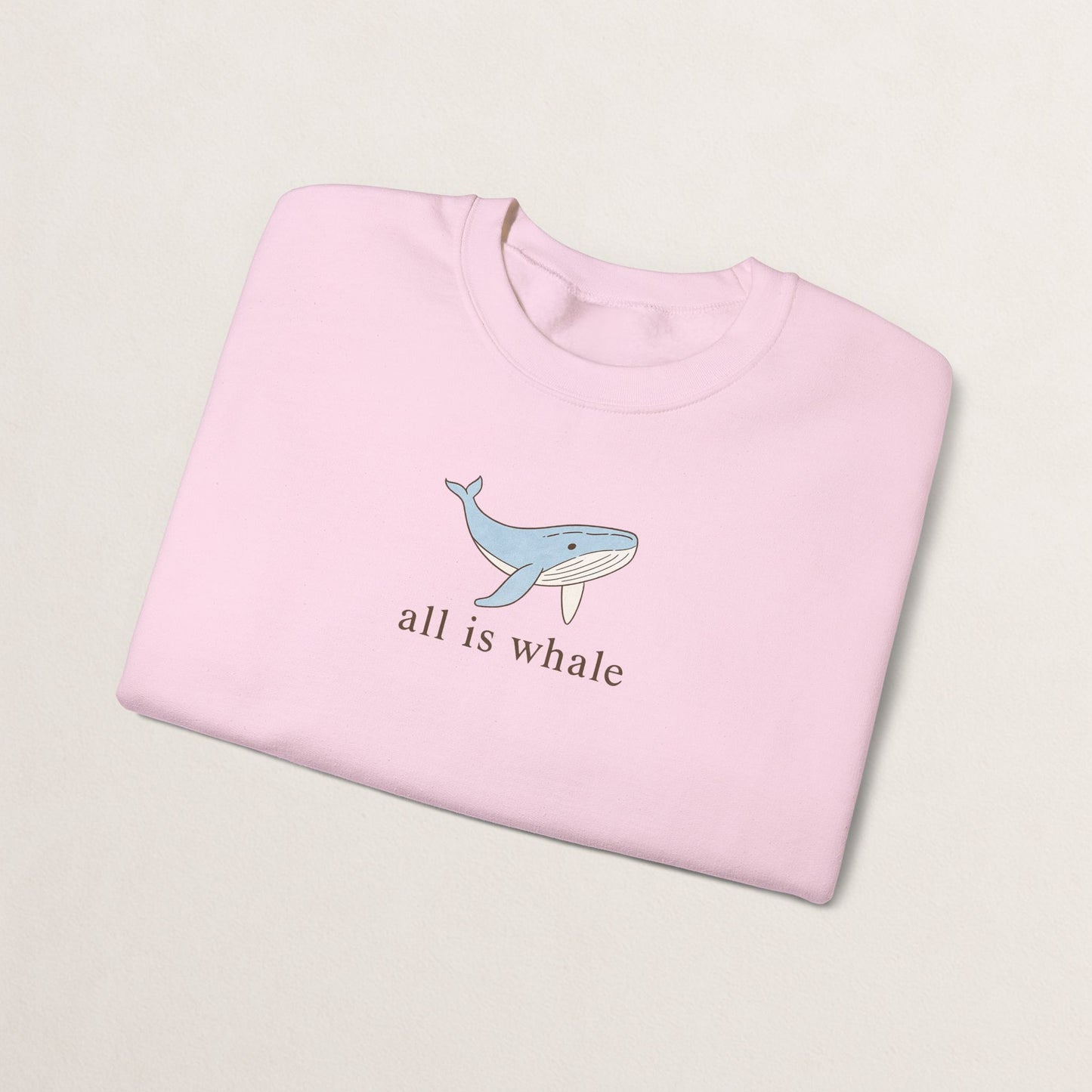 Whale-Themed Unisex Crewneck Sweatshirt, Cozy Pullover for Sea Lovers, Whale Gift for Ocean Enthusiasts, Casual Everyday Wear, Cute [...]