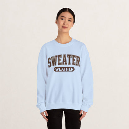 Cozy Sweatshirt for Autumn Vibes, Perfect for Casual Outings, Gift for Friends, Fun Fall Layering, Sweater Weather Apparel