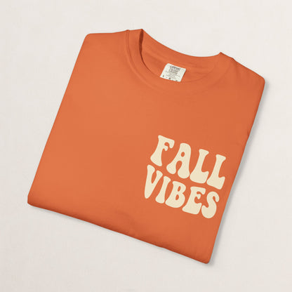 Fall Vibes Unisex T-Shirt, Cozy Autumn Shirt, Seasonal Tees, Gift for Her, Comfortable Casual Wear, Trendy Fall Outfit