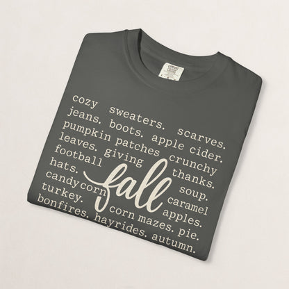 Autumn Vibes Unisex T-Shirt | Cozy Fall Design for Thanksgiving Gatherings, Pumpkin Spice Lovers, Seasonal Wardrobe