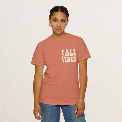 Fall Vibes Unisex T-Shirt, Cozy Autumn Shirt, Seasonal Tees, Gift for Her, Comfortable Casual Wear, Trendy Fall Outfit