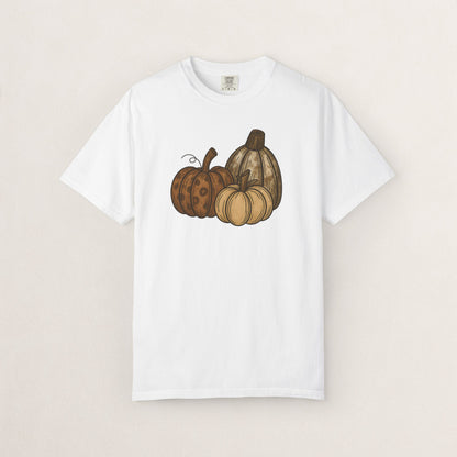 Autumn Pumpkin Unisex T-Shirt, Fall Fashion, Harvest Tee, Halloween Gift, Cozy Casual Wear, Seasonal Style
