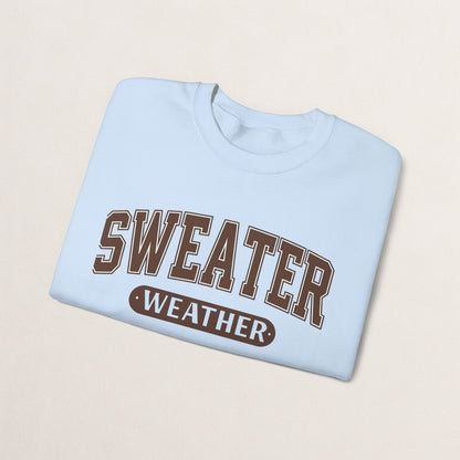 Cozy Sweatshirt for Autumn Vibes, Perfect for Casual Outings, Gift for Friends, Fun Fall Layering, Sweater Weather Apparel