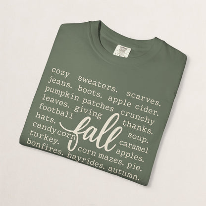 Autumn Vibes Unisex T-Shirt | Cozy Fall Design for Thanksgiving Gatherings, Pumpkin Spice Lovers, Seasonal Wardrobe