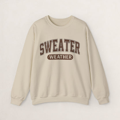 Cozy Sweatshirt for Autumn Vibes, Perfect for Casual Outings, Gift for Friends, Fun Fall Layering, Sweater Weather Apparel