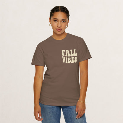 Fall Vibes Unisex T-Shirt, Cozy Autumn Shirt, Seasonal Tees, Gift for Her, Comfortable Casual Wear, Trendy Fall Outfit