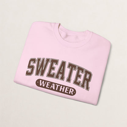 Cozy Sweatshirt for Autumn Vibes, Perfect for Casual Outings, Gift for Friends, Fun Fall Layering, Sweater Weather Apparel