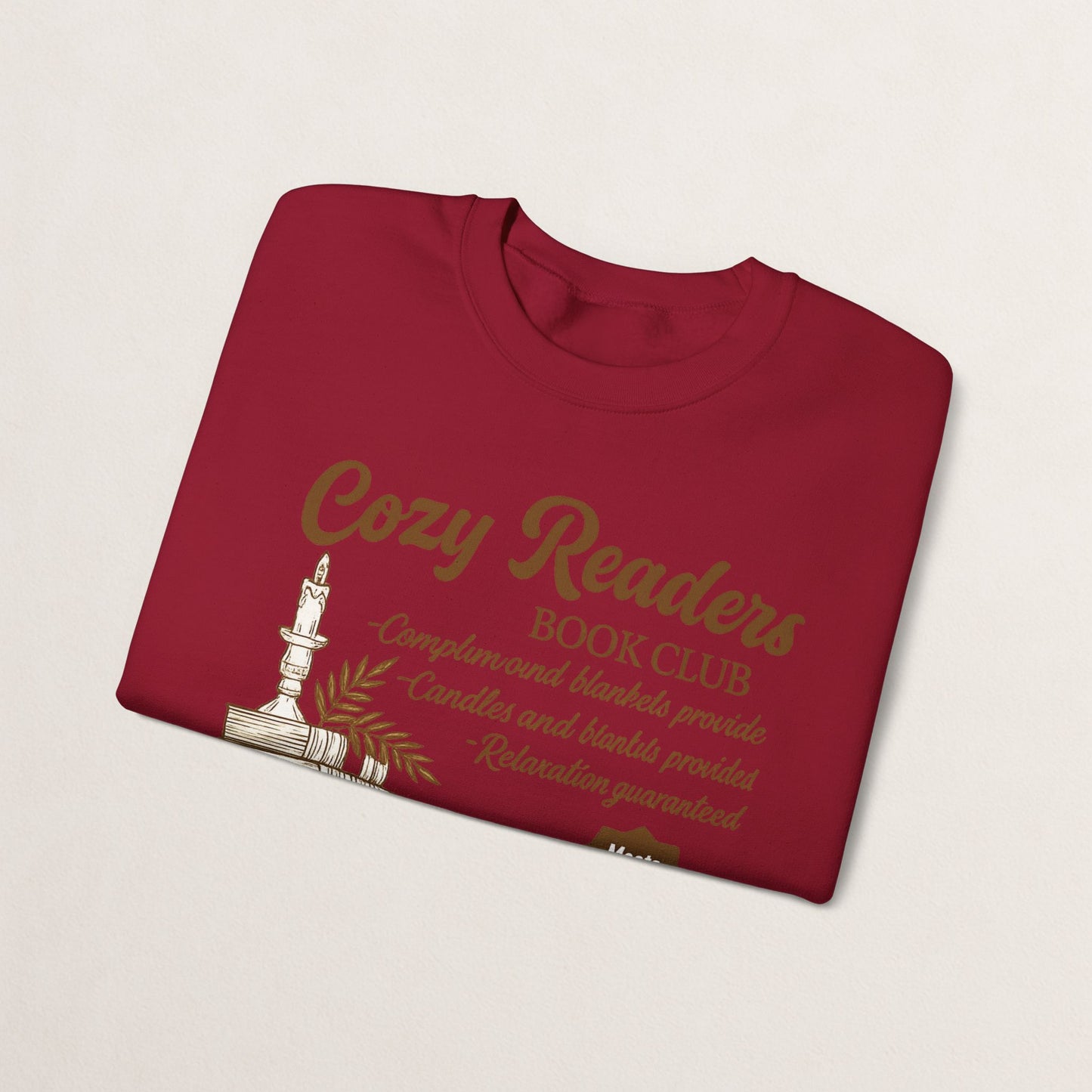 Cozy Readers Book Club Sweatshirt, Perfect Gift for Book Lovers, Reading Group Apparel, Cozy and Comfy Style, Great for Fall Gatherings