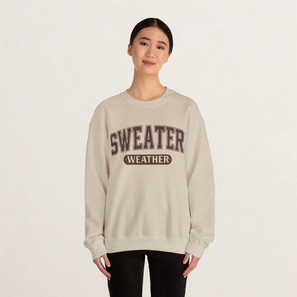 Cozy Sweatshirt for Autumn Vibes, Perfect for Casual Outings, Gift for Friends, Fun Fall Layering, Sweater Weather Apparel