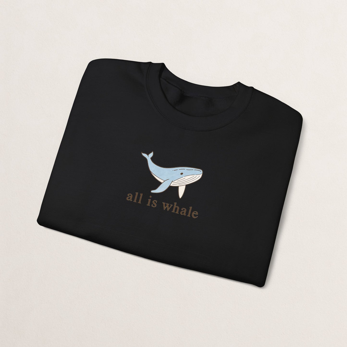Whale-Themed Unisex Crewneck Sweatshirt, Cozy Pullover for Sea Lovers, Whale Gift for Ocean Enthusiasts, Casual Everyday Wear, Cute [...]