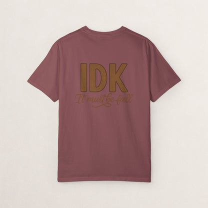 Autumn Pumpkin Unisex T-Shirt, Fall Fashion, Harvest Tee, Halloween Gift, Cozy Casual Wear, Seasonal Style