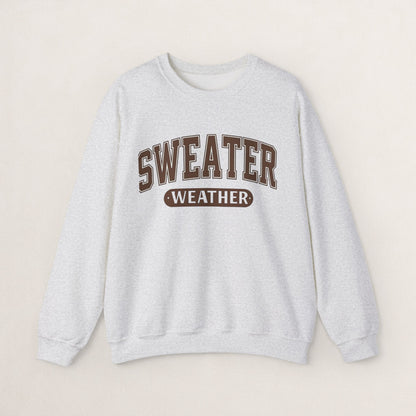 Cozy Sweatshirt for Autumn Vibes, Perfect for Casual Outings, Gift for Friends, Fun Fall Layering, Sweater Weather Apparel