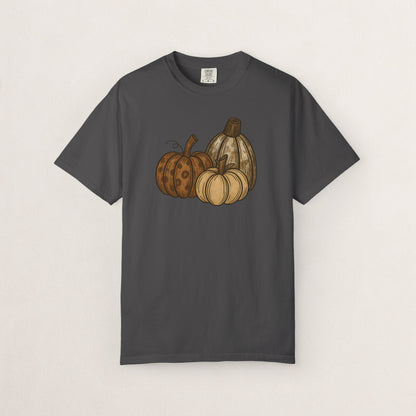 Autumn Pumpkin Unisex T-Shirt, Fall Fashion, Harvest Tee, Halloween Gift, Cozy Casual Wear, Seasonal Style