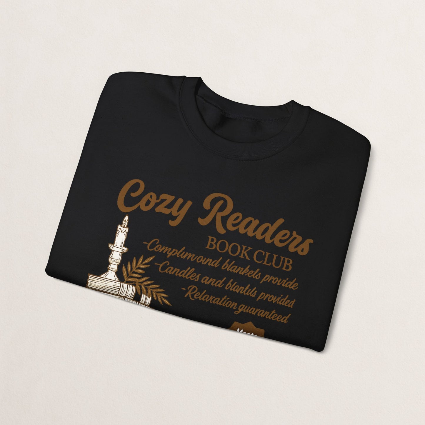 Cozy Readers Book Club Sweatshirt, Perfect Gift for Book Lovers, Reading Group Apparel, Cozy and Comfy Style, Great for Fall Gatherings