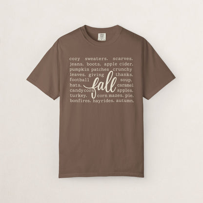Autumn Vibes Unisex T-Shirt | Cozy Fall Design for Thanksgiving Gatherings, Pumpkin Spice Lovers, Seasonal Wardrobe
