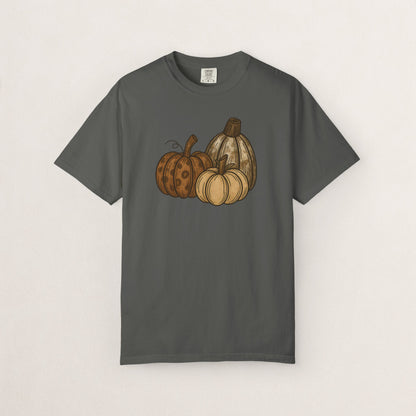 Autumn Pumpkin Unisex T-Shirt, Fall Fashion, Harvest Tee, Halloween Gift, Cozy Casual Wear, Seasonal Style