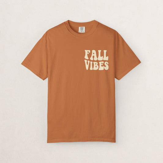 Fall Vibes Unisex T-Shirt, Cozy Autumn Shirt, Seasonal Tees, Gift for Her, Comfortable Casual Wear, Trendy Fall Outfit